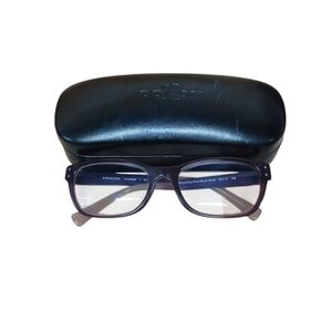 Coach Purple Eyeglasses With Storage Case